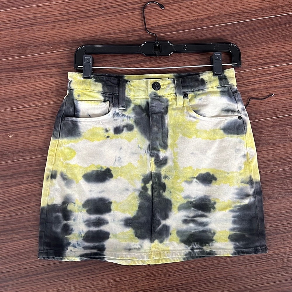 Never been worn Hudson Jeans Tie Dye Mini Skirt